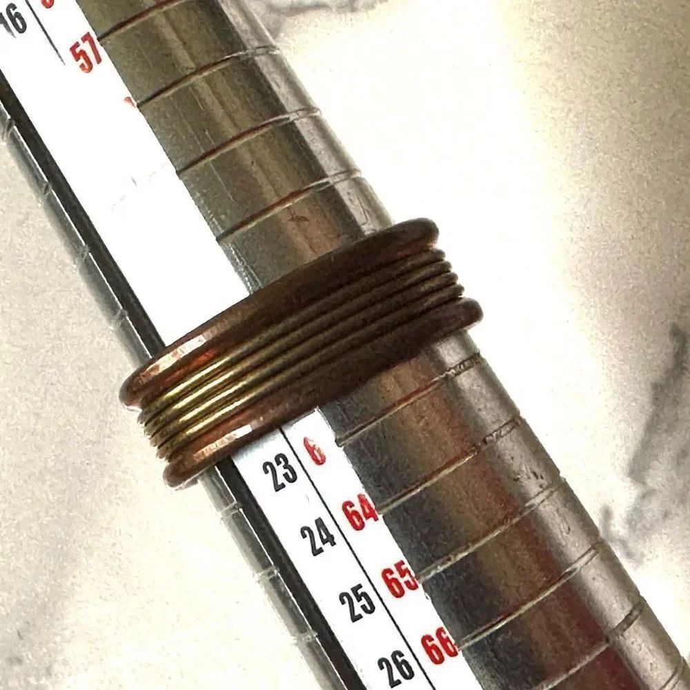 Copper tone ring - Picture 7 of 8